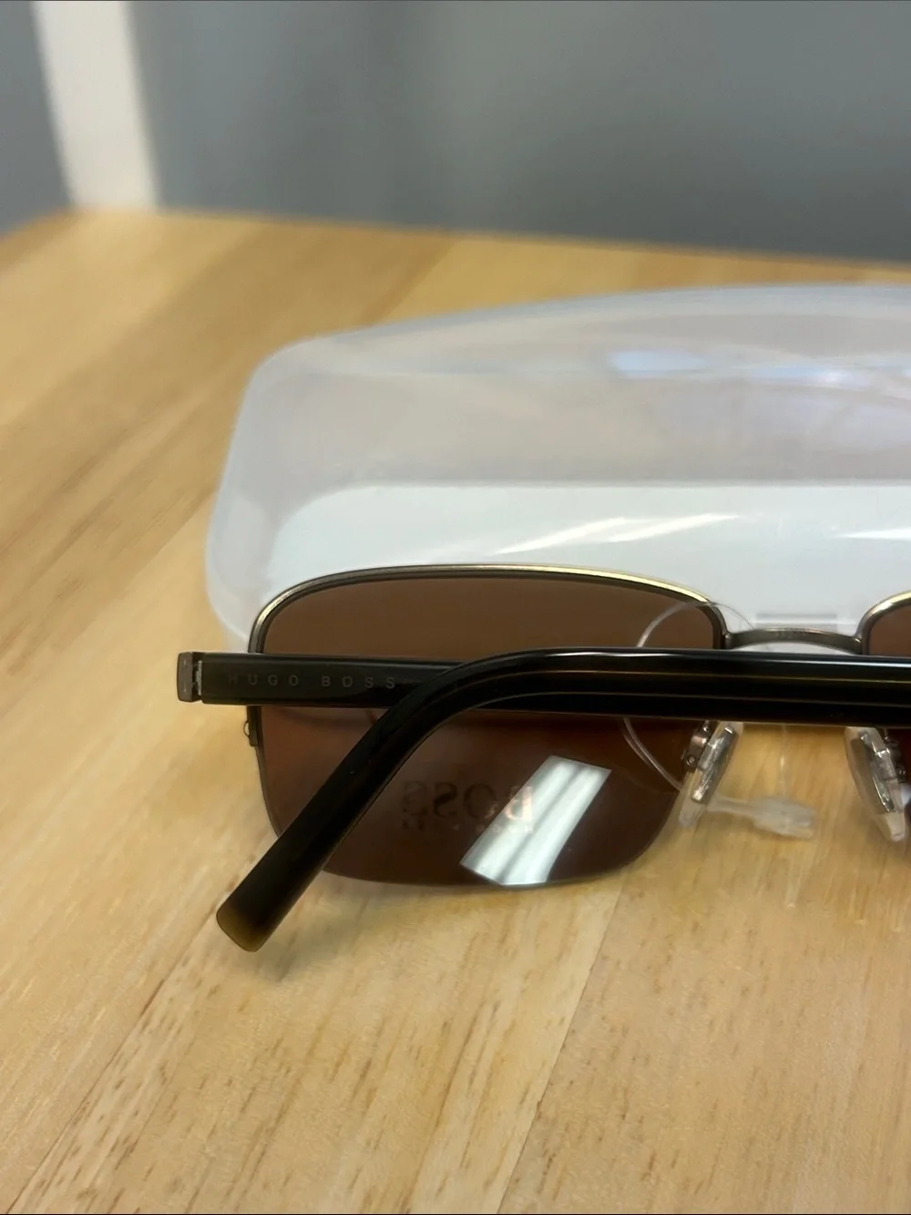 NEW Boss Hugo Boss Women’s Anti-Scratch UV Protection Brown Sunglasses